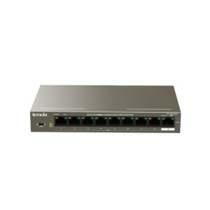 Switch 8 puertos PoE Tenda TEF1109P-8-63W