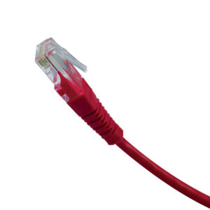 LINET PATCH CORD UTP CAT5E/ 3 PIES/ ROJO