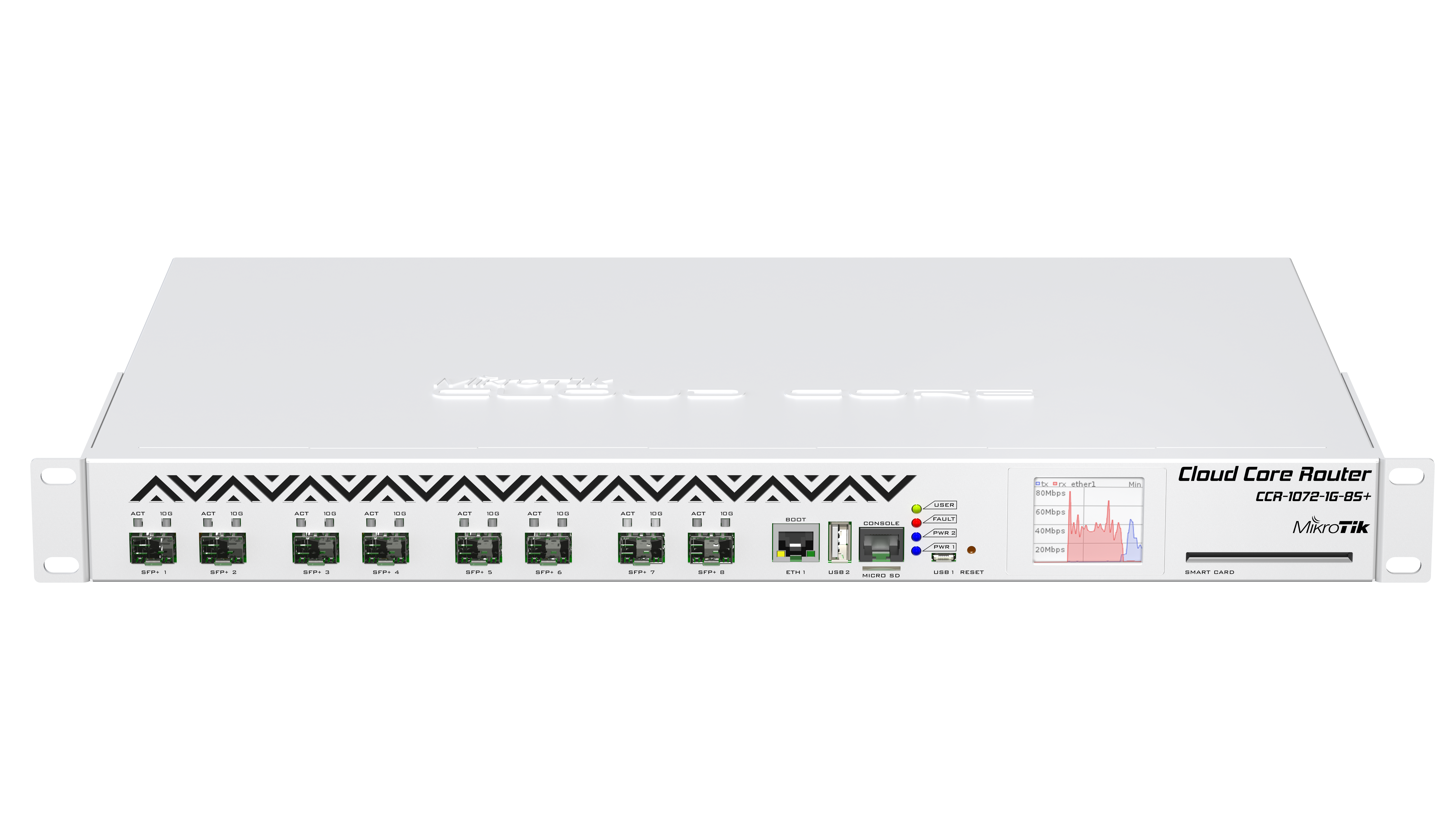 Router Mikrotik CCR1072-1G-8S+ 8x SFP+ Port - ESUS IT